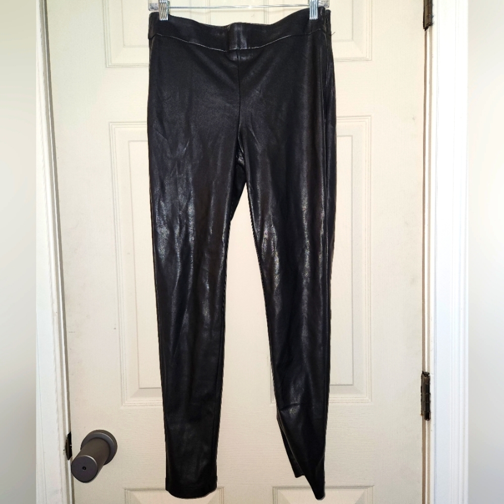 Size 4 Ann Taylor Faux Leather Leggings